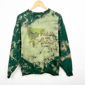 Saddle & Sirloin Tie Dye Crewneck